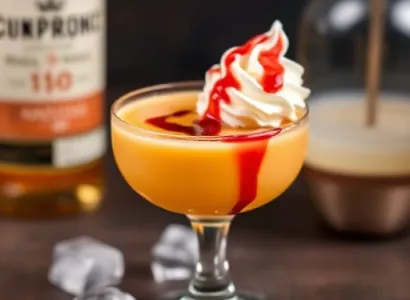 Cocktail crémeux aux épices