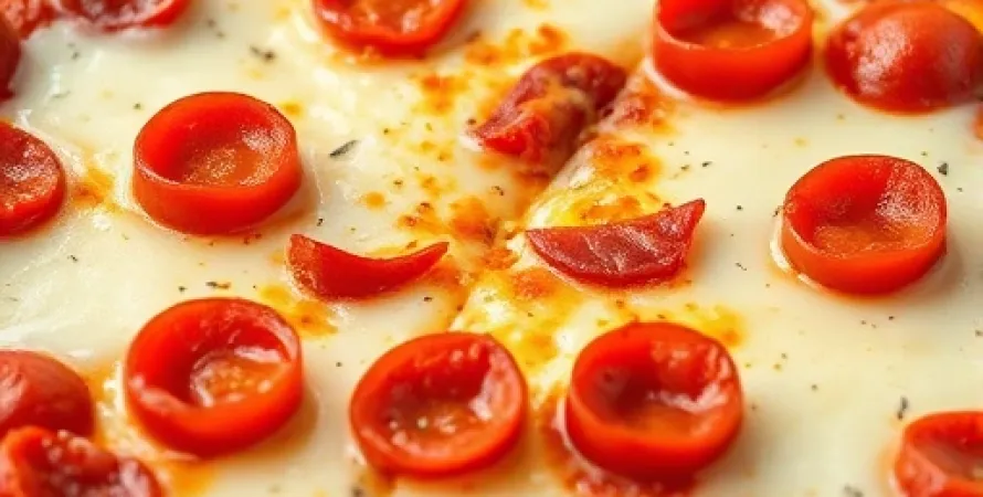 Pizza au fromage