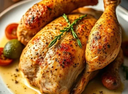 Poulet épicé comme le colonel