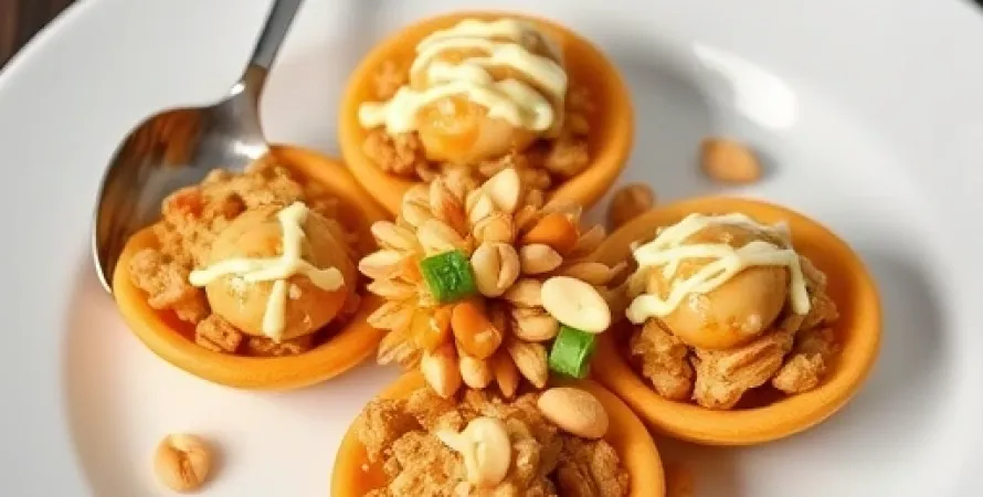 Amuse-gueules de poulet asiatiques