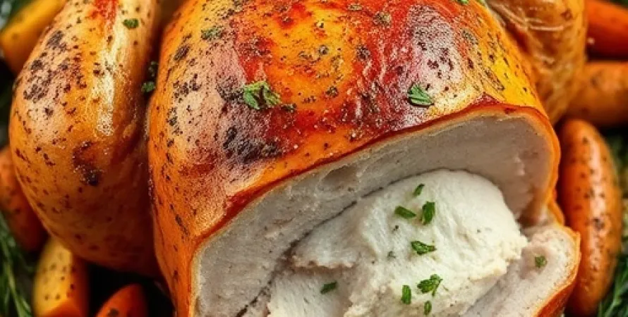 Boudin de dinde au pomme