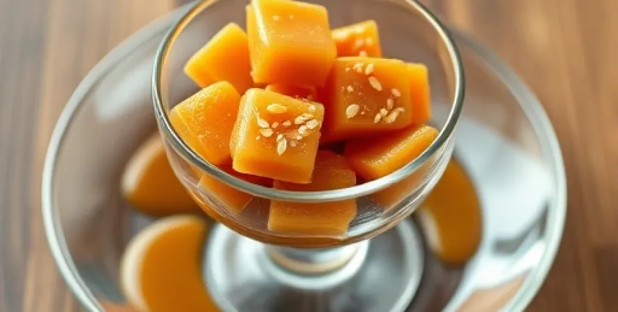 Caramel au sésame