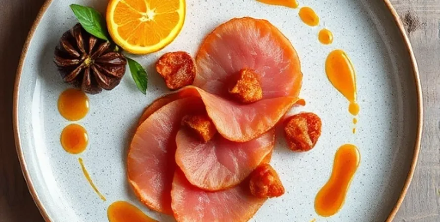 Jambon au bourbon