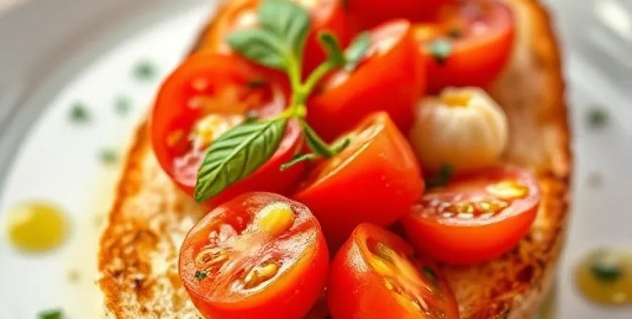 Bruschetta à la maison
