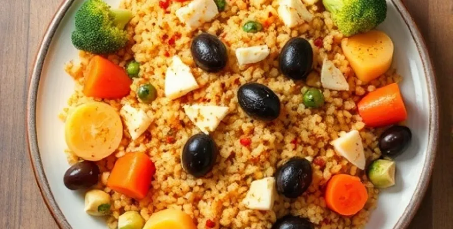 Couscous au fromage