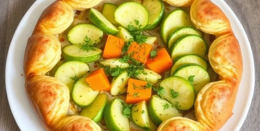 Galette de courgette et carotte