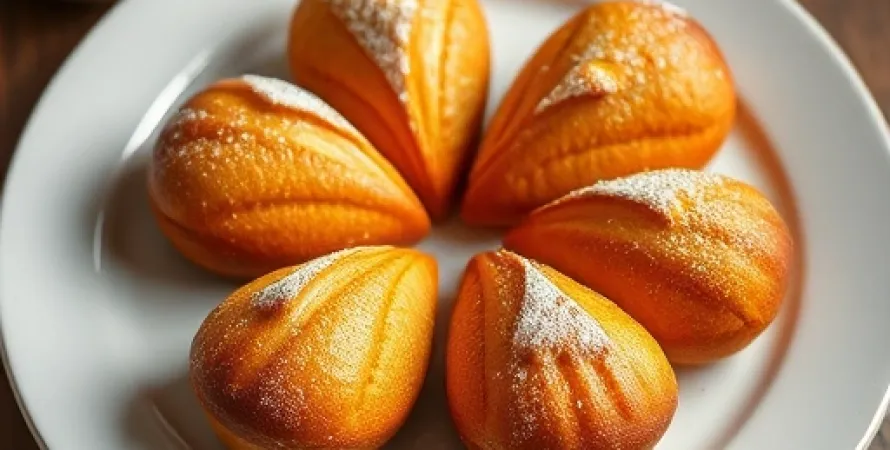 Madeleines au café