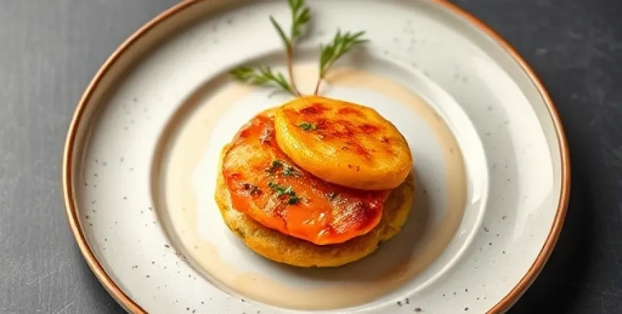 Galettes de saumon et pomme de terre