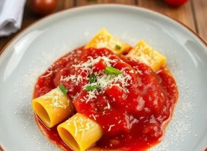 Manicotti au fromage