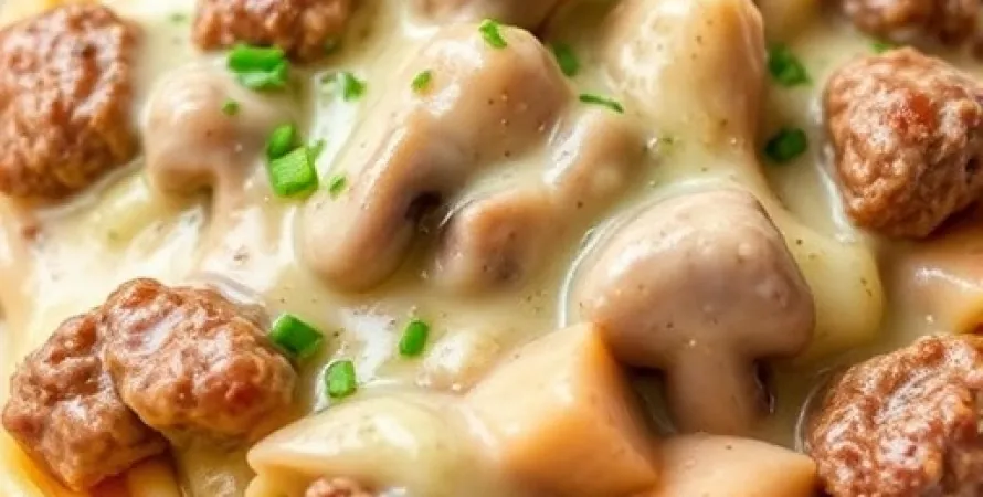 Hamburger Stroganoff Crème