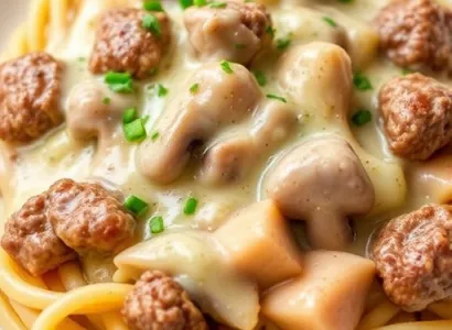 Hamburger Stroganoff Crème