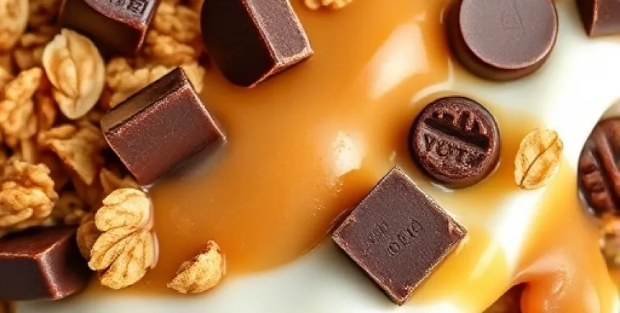 Granola au beurre de cacahuètes et au chocolat