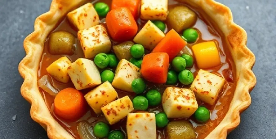 Tartes de tofu au pot