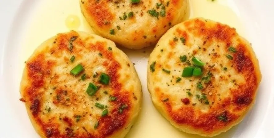 Galettes de saumon à la pomme de terre