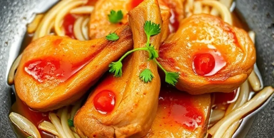 Côtes de porc au gingembre