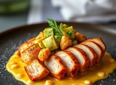 Poulet aux noix de macadamia