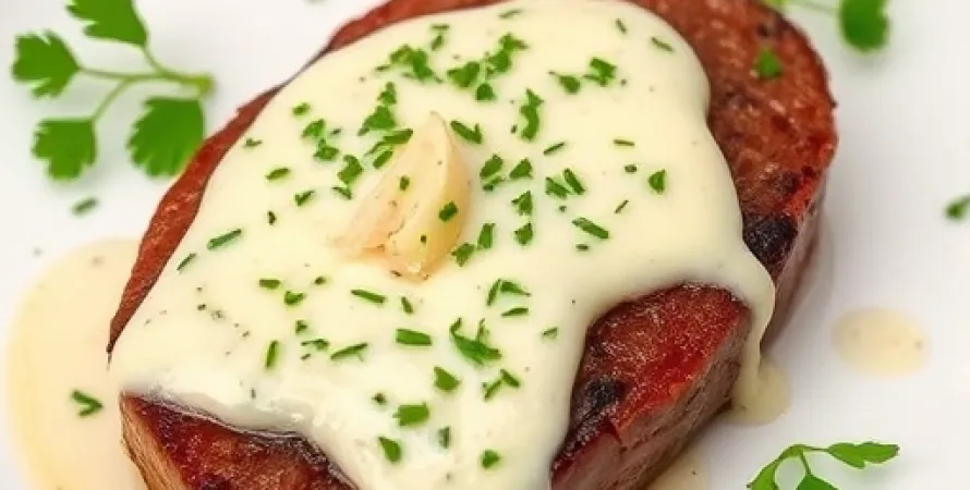Filet de boeuf au fromage herbe