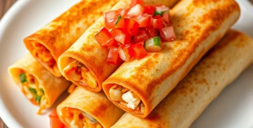 Taquitos au poulet