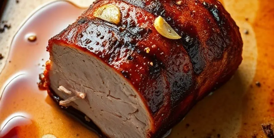 Pork Tenderloin au Four