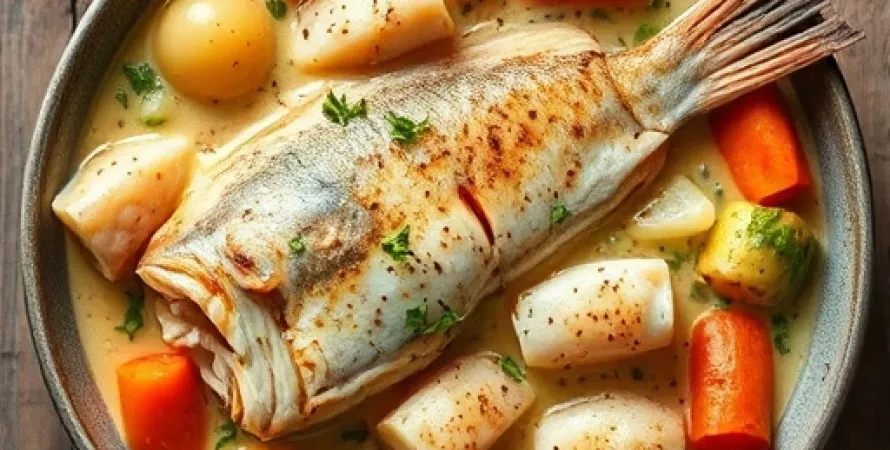 Poisson crémeux