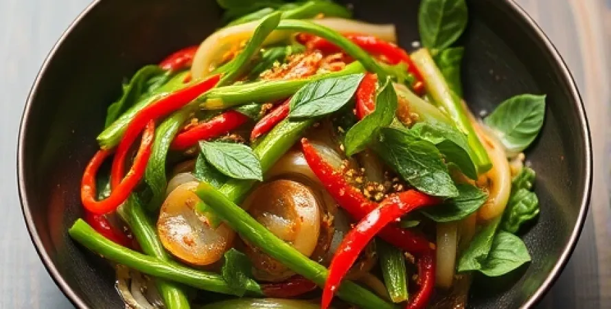 Pôelées de kangkong