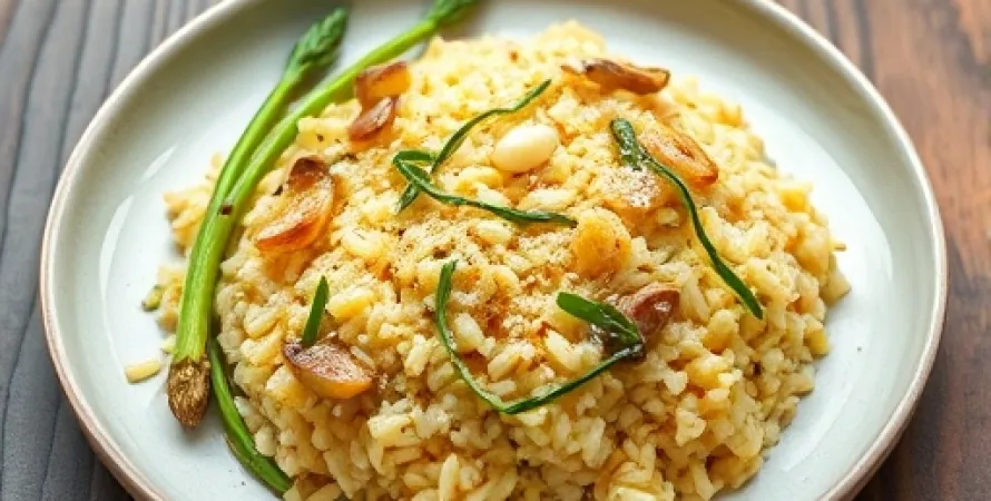 Gratin de riz sauvage