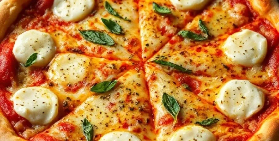 Pizza à l'ail
