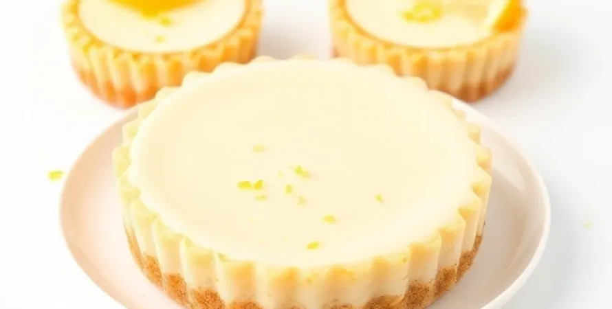 Tartes au citron et fromage blanc