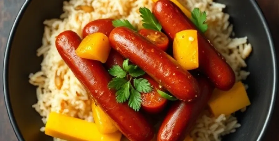 Saucisse Andouille au Mango