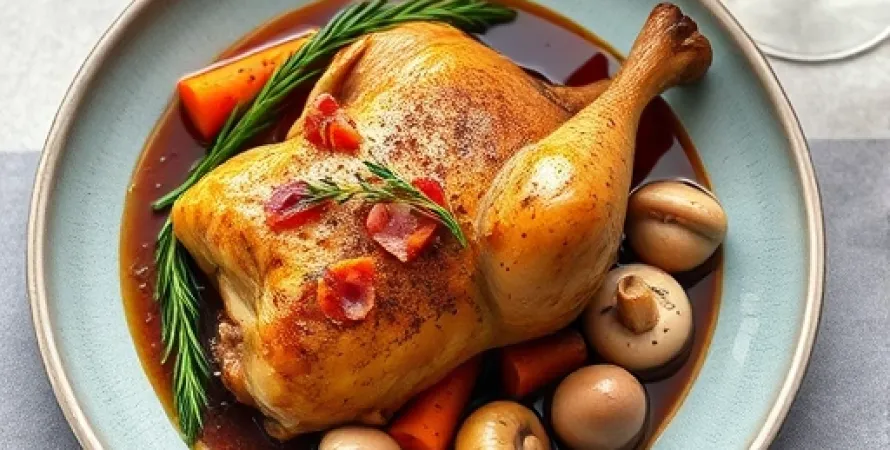 Coq au Vin à la Presse
