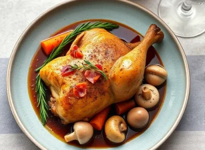 Coq au Vin à la Presse