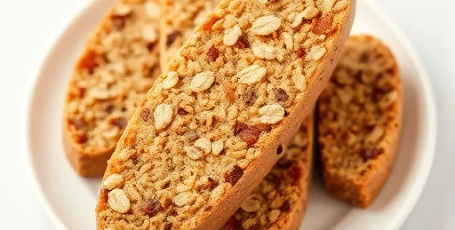 Biscotti aux flocons d'avoine