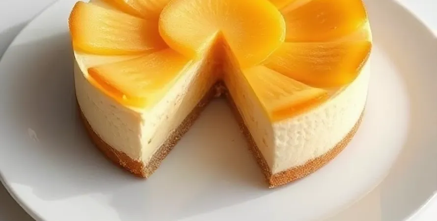 Cheesecake au cantaloupe