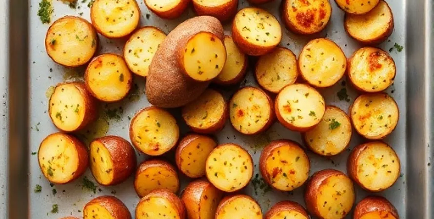 Pommes de terre rôties à la grecque