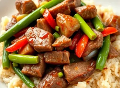 Steak au piment chinois