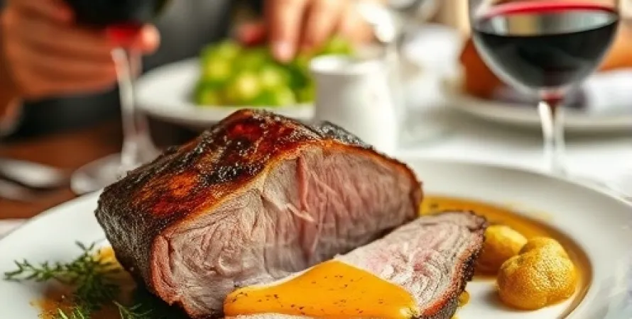 Filet de porc au miel et moutarde