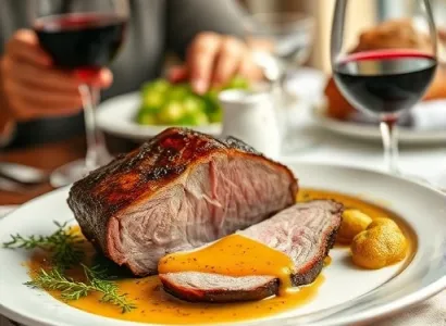 Filet de porc au miel et moutarde