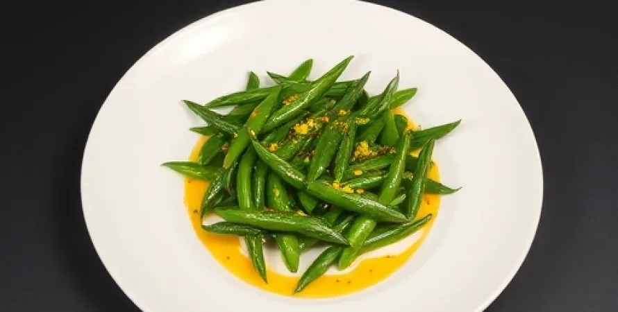 Haricots verts à la vinaigrette