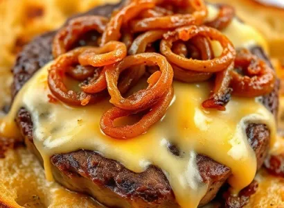 Steak Fromage Fondu