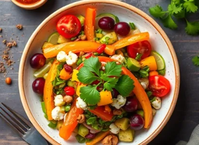 Salade mexicaine végane