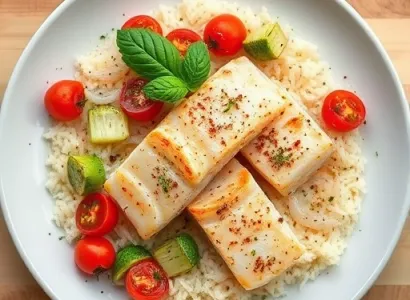 Poisson rouge aux épices