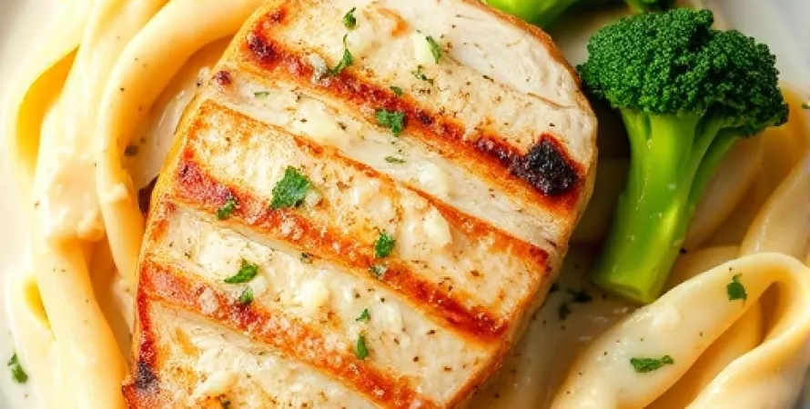 Sauce Alfredo au vin blanc