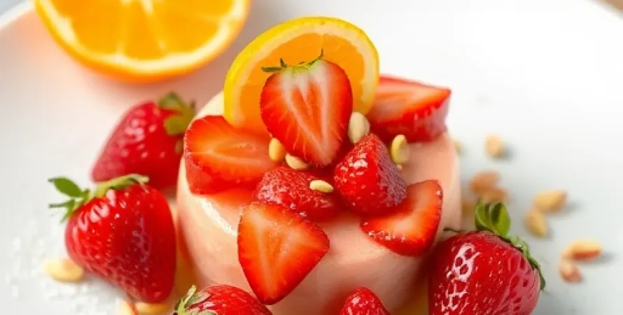 Fraises à l'orange