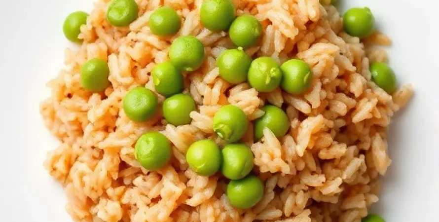 Riz brun et edamame