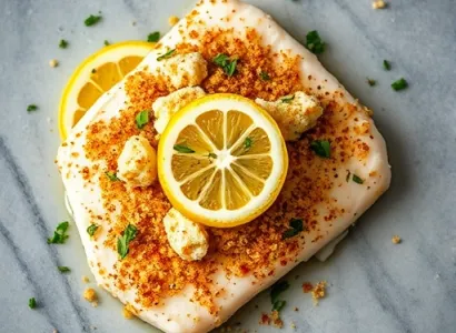 Tilapia pannée au citron