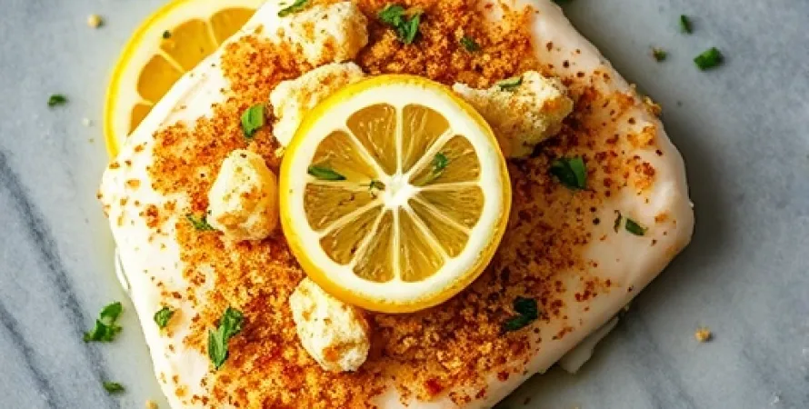 Tilapia pannée au citron