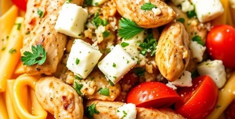 Ziti à la grecque