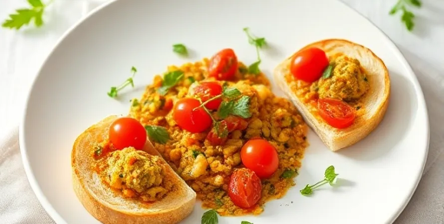 Caviar de courgettes et tomates