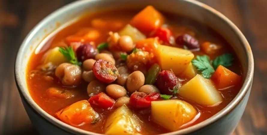 Soupe de haricots africaine