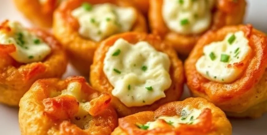 Bites de gorgonzola frits